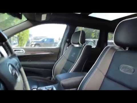 2014 Jeep Grand Cherokee Overland Blue Ec528127