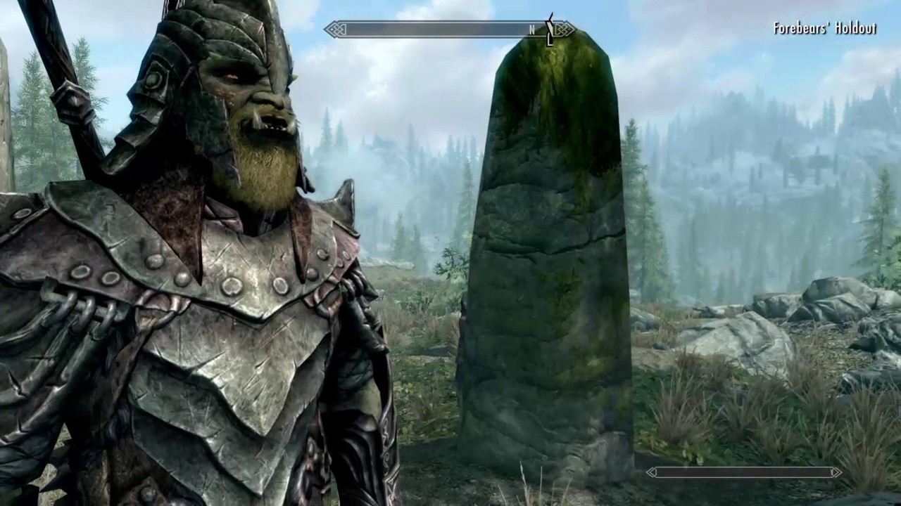 Skyrim SE ps4 Orc/vampire ep1.