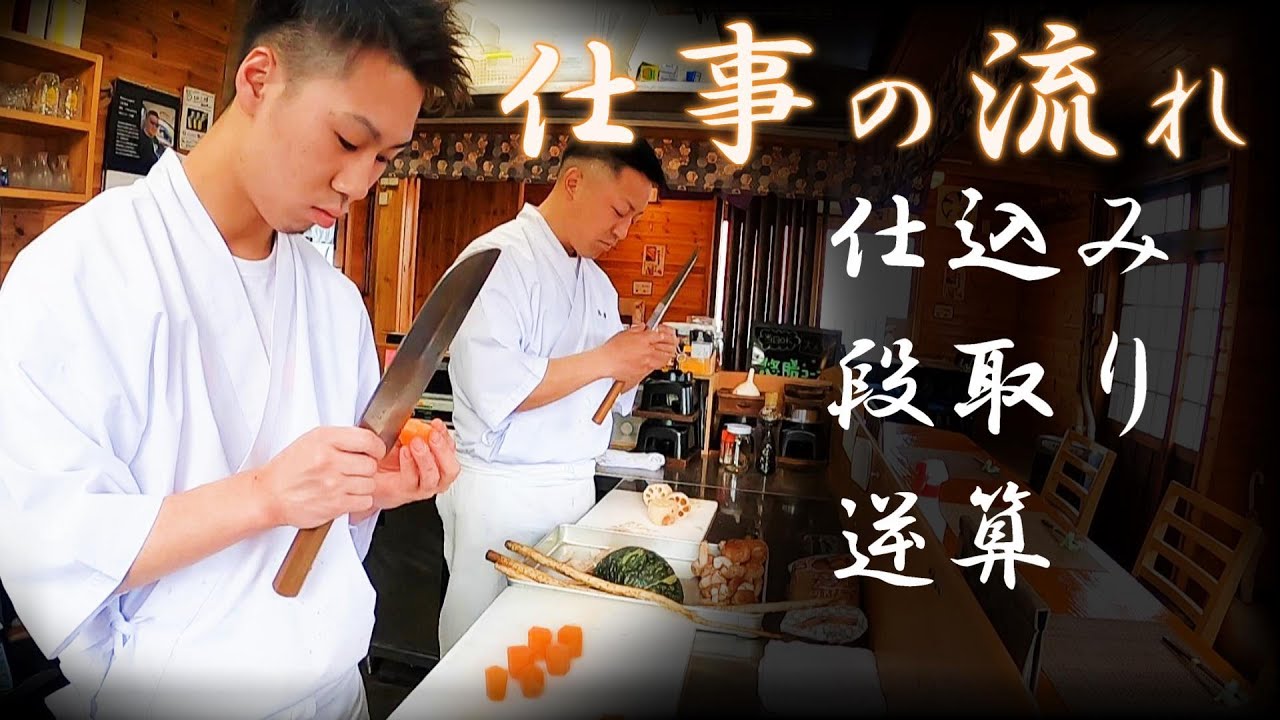 Work flow] Chefs work by counting time backwards - YouTube