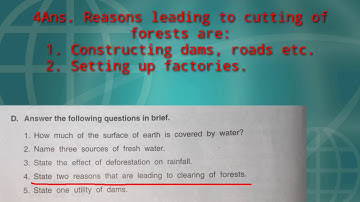 Dav Class-4 Ch-8 Water Scarcity and Conservation  of Water (Question Answers) Part-4