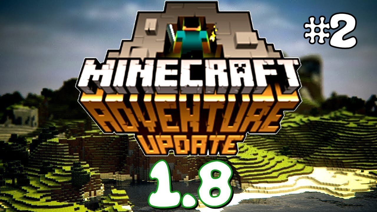 Minecraft Let's Play - Minecraft Adventure Update 1.8! #2 - Incredible Abandoned Mine!!