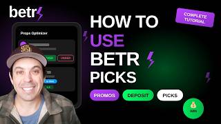 How to Use BETR Picks App - Complete Tutorial 2026 (Promos + Withdraw Guide) screenshot 5