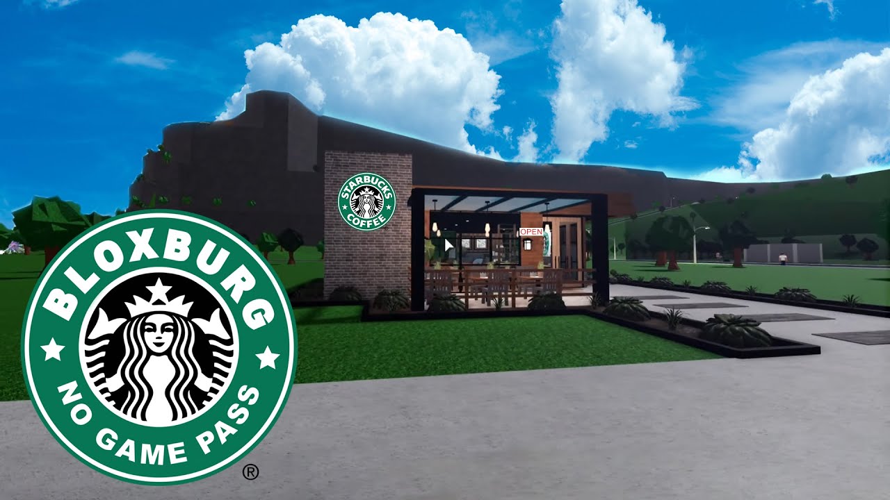 Starbucks decal ID code roblox bloxburg 