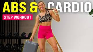 Step Cardio Abs Workout | 30 Minutes, Light Dumbbells, All Fitness Levels!
