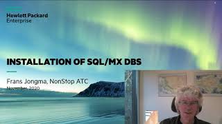 Installation of NonStop SQL/MX DBS