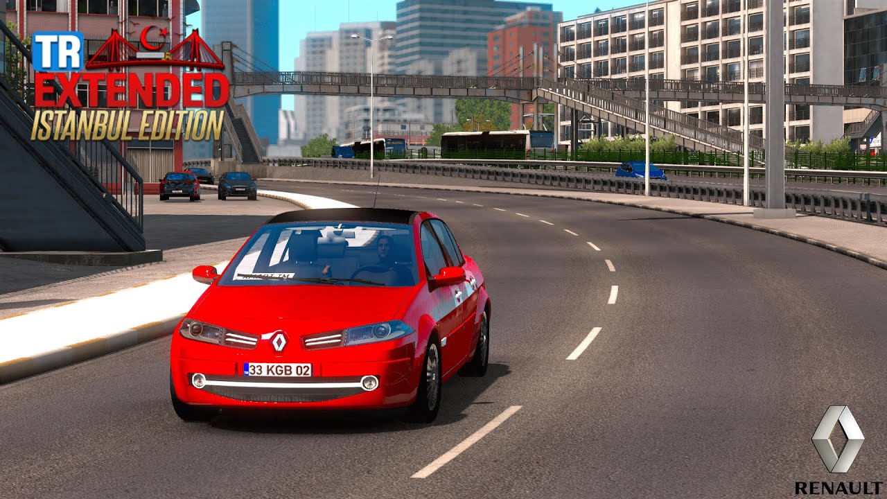 Euro Truck Simulator 2 | TR Extended Map: Istanbul Edition | Renault Megane II V1R50