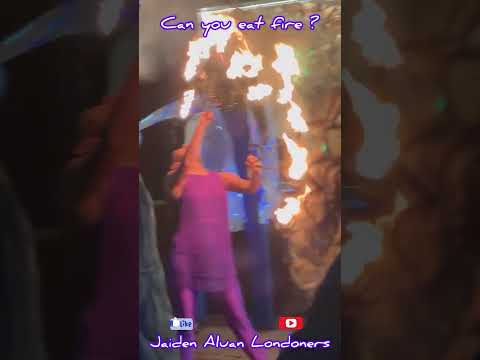 Can she really eat fire /exhibitionist /dancing with fire /short /Jaiden Aluan