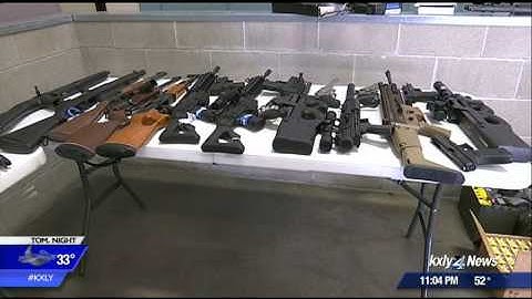SPD, ATF agents recover dozens of weapons in raid