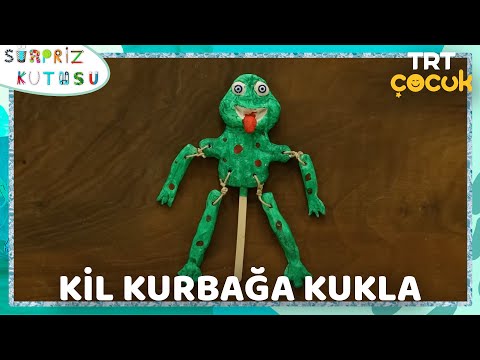 SÜRPRİZ KUTUSU / KİL KURBAĞA KUKLA