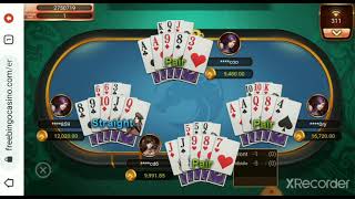 CHINESE POKER ONLINE freebingocasino.com play free on mobile #Shorts screenshot 2