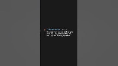 Why are you still single? (r/AskReddit)