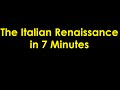 The Italian Renaissance in 7 Minutes