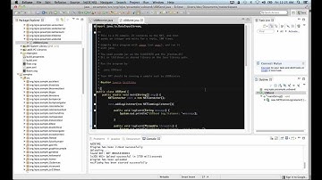 Tutorial013 - Installing leJOS NXJ samples in Eclipse