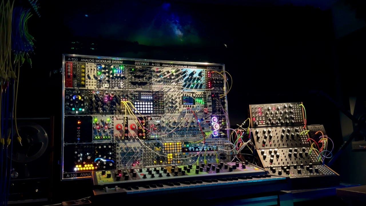 Live Scoring a Timelapse space video with a single sound source feat. Verbos, Quadigy, and Beads