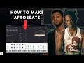 How to make afrobeat melodies in fl studio 20 step by step  rema ckay omah lay joeboy