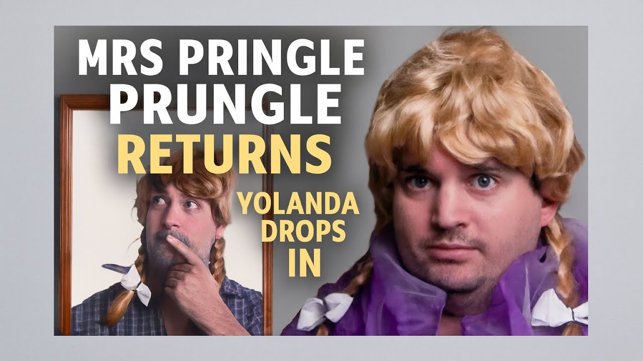 Mrs Pringle Prungle Returns - Yolanda stops by for a visit to read in a sexy voice.
