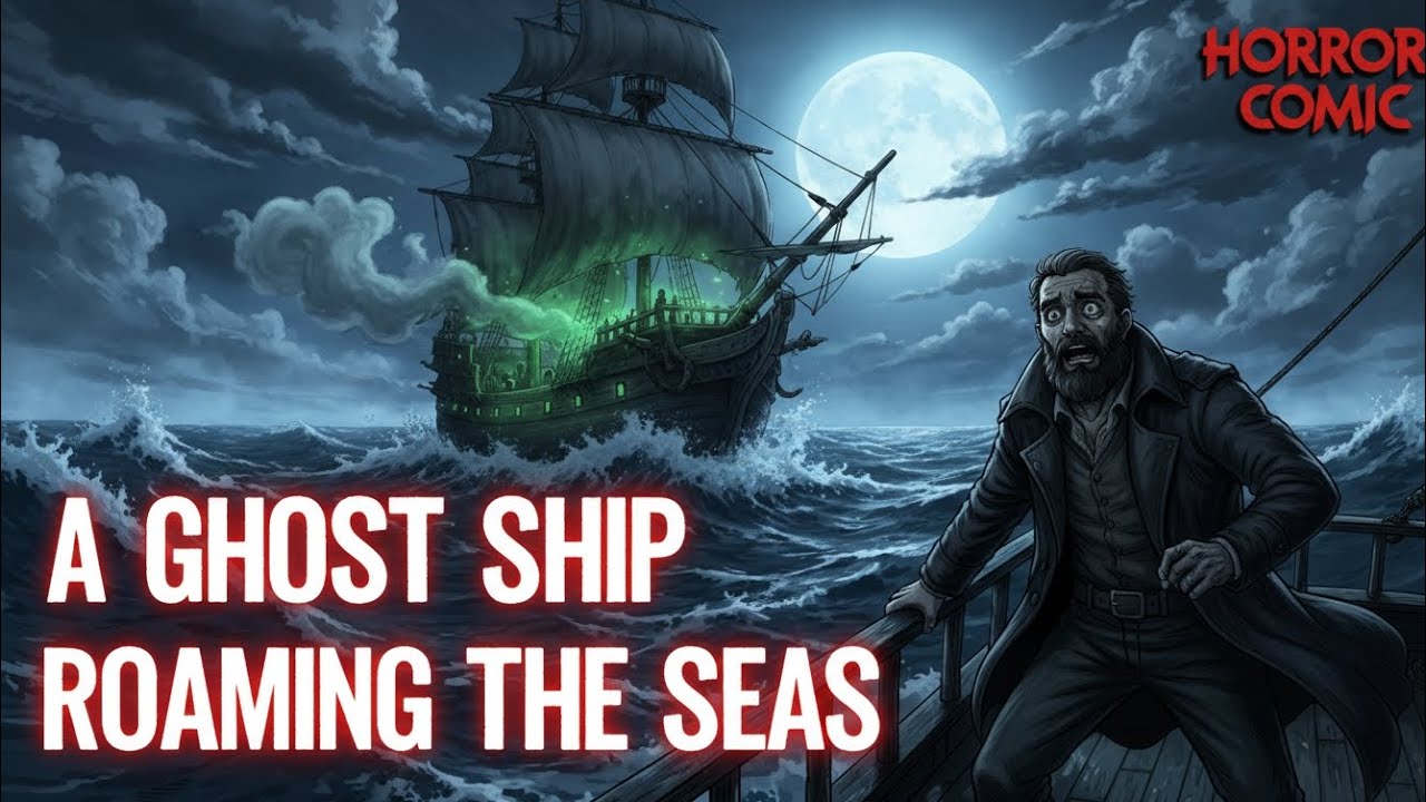 Have you ever heard of a ghost ship roaming the seas with no crew on board? 😱