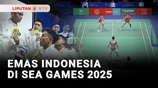 Indonesia Raih Medali Emas di Cabang Bulutangkis Nomor Beregu Putra SEA Games 2025 | Liputan 6