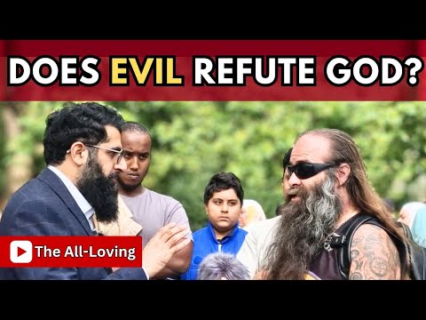 Does Evil Refute God? Smile2Jannah VS Biker | Speakers Corner