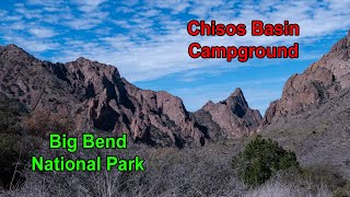 Big Bend National Park | Chisos Basin Camping