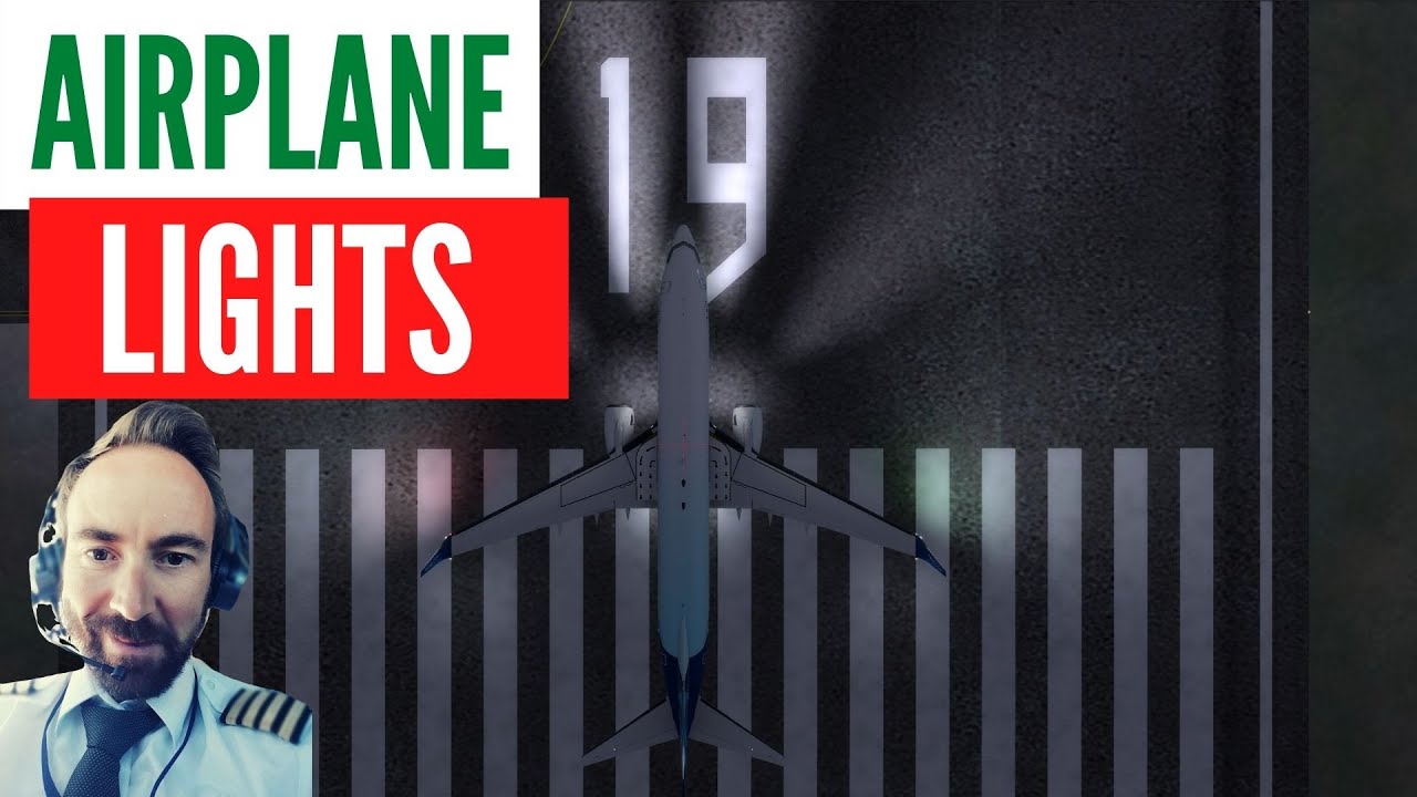 Airplane Lights Explained Navigation Light VS AntiCollision Lights
