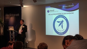 OWASP Introduction, Welcome and News - Sam Stepanyan and Sherif Mansour