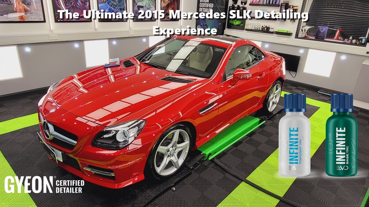 Лучший опыт детейлинга Mercedes SLK 2015 года #gyeonized