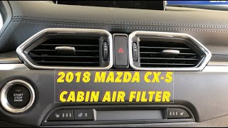 2018 Mazda CX-5 Cabin Air Filter