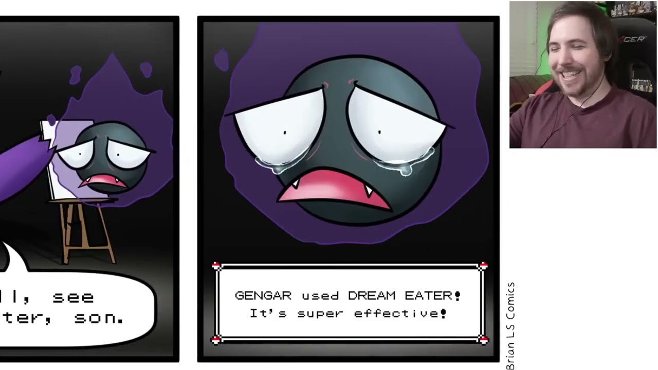 Cino dubbing the funny Gengar meme