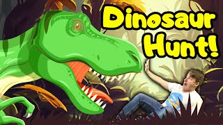 Dinosaur Scavenger Hunt | Educational Videos for Kids by Papa Joel's English