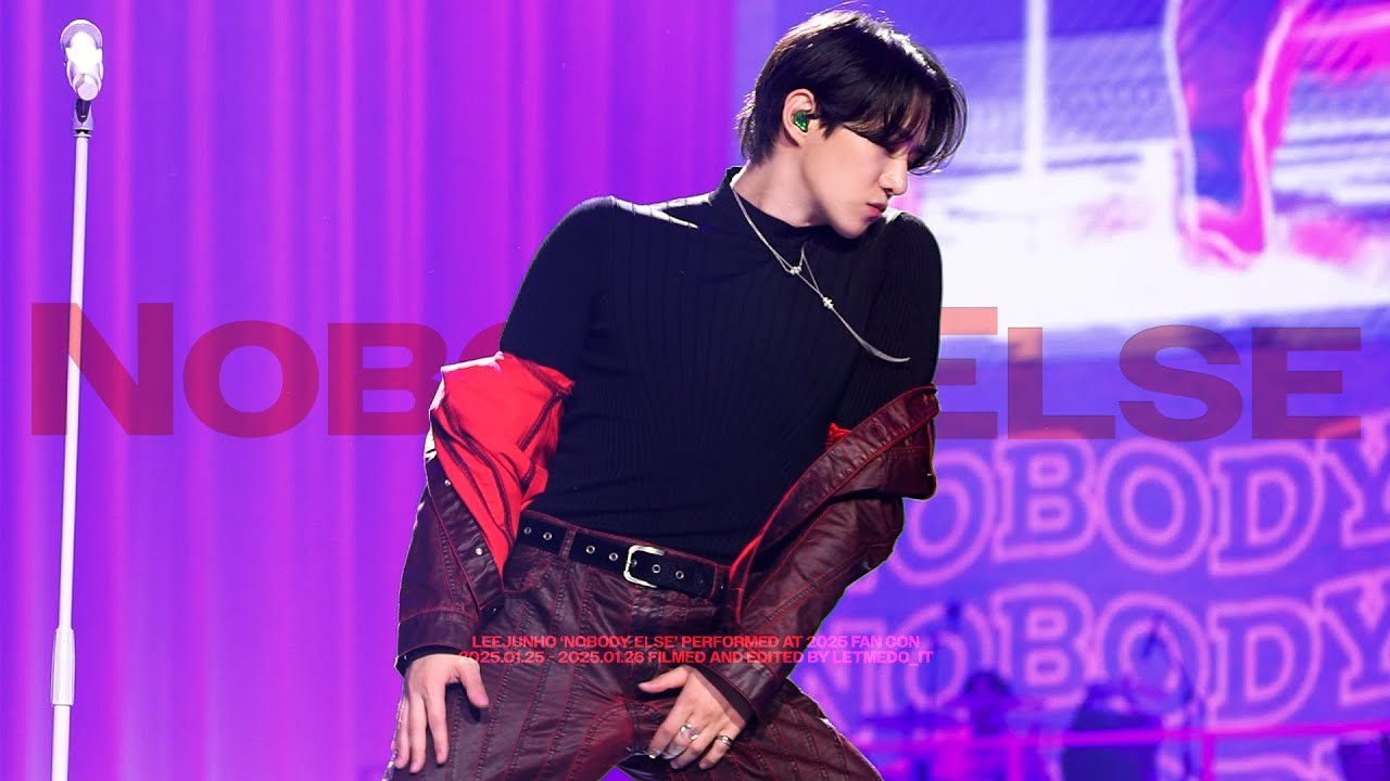 4K 250125-250126 JUNHO FAN-CON Midnight Sun [NOBODY ELSE] FANCAM 준호 직캠