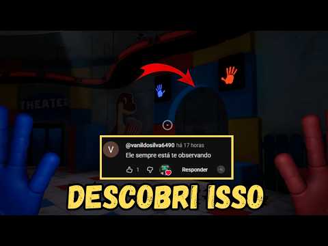 COM A AJUDA DE VOCÊS DESCOBRI TODOS OS SEGREDOS DE POPPY PLAYTIME 1