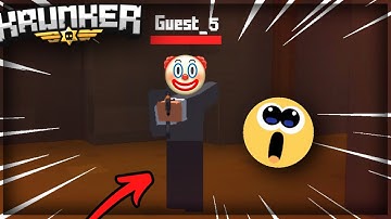 destroying krunker.io guest hacker with sniper 🤡