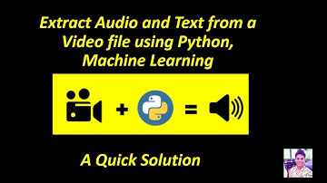 Text Analytics on Video Data  | Speech Recognition