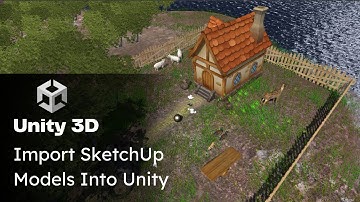 How to Import SketchUp Models Into Unity Hindi | Import GLB file in Unity | Sketchup in Unity