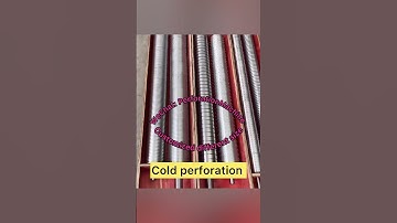 On line film perforator#machine make holes #perforación #punchingmachine #micro hole making machine