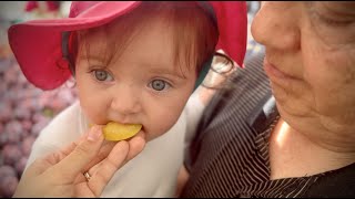 Julie takes Grandpa to the Farmers' Market