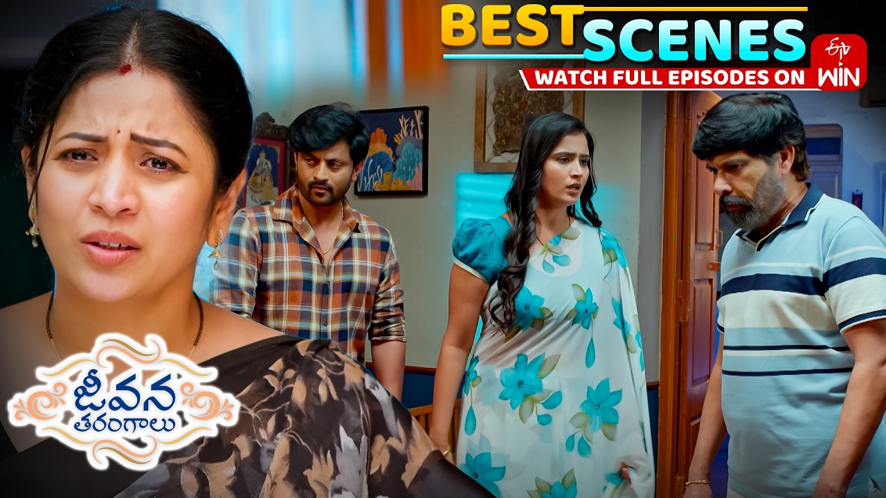 Jeevana Tarangaalu Best Scenes : 6th March 2026 Episode Highlights| Watch Full Episode on ETV Win