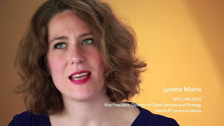 Lynette Morris, on finding purpose for work and life