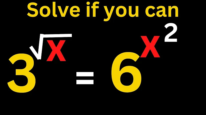 😲 Nice Olympiads Exponential Equation | Can you solve this Exponential Equation?