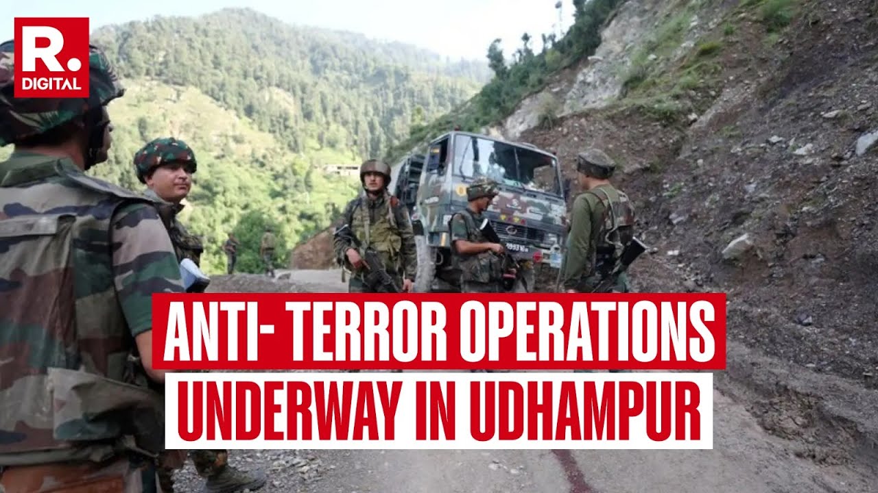 Indian Army Launches Anti-Terror Operations at Several Locations in Udhampur's Basantgarh I J&K
