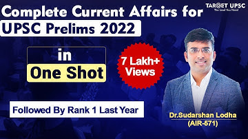 Complete Current Affairs for UPSC Prelims 2022 in  One Shot | Notes Join Telegram in Description |