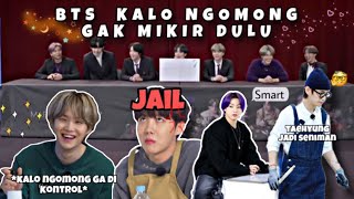 BTS KALO NGOMONG GAK MIKIR DULU | BTS Funny Moments (Sub Indo)