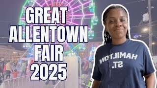 Exploring the Allentown Fair After Dark! | Great Allentown Fair 2025