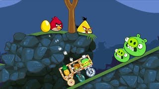 Bad Piggies - FOOLING THE ANGRY BIRDS WHILE THEY SLEEPING