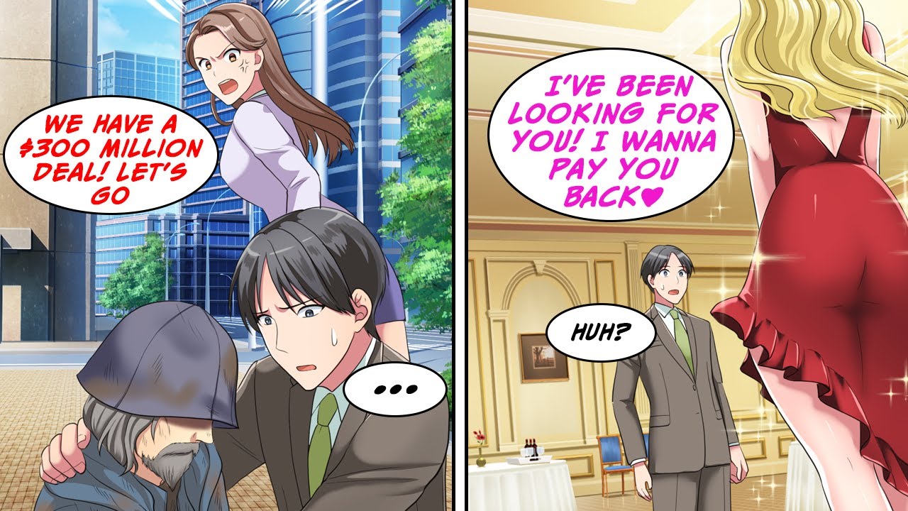 [Manga Dub] Я помог бездомному и опоздал на сделку. Потерял контракт, но...