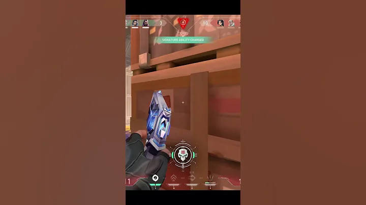 almost ace watch till end #valorant #valorantclutchmoments #valorantclips