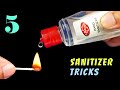 5 Amazing Experiments With Hand Sanitizer || Easy Science Experiments With Sanitizer