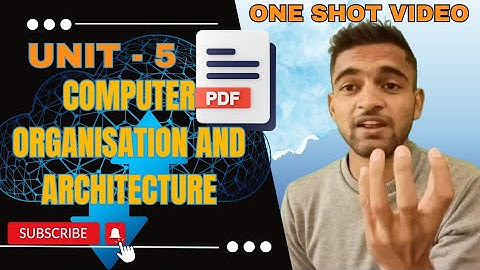 coa unit 5 | one shote video  #dsalgo#aktu , peripheral devices #btech #engineering
