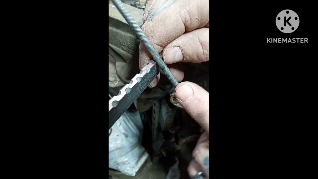 File Work on the Spine of a Knife